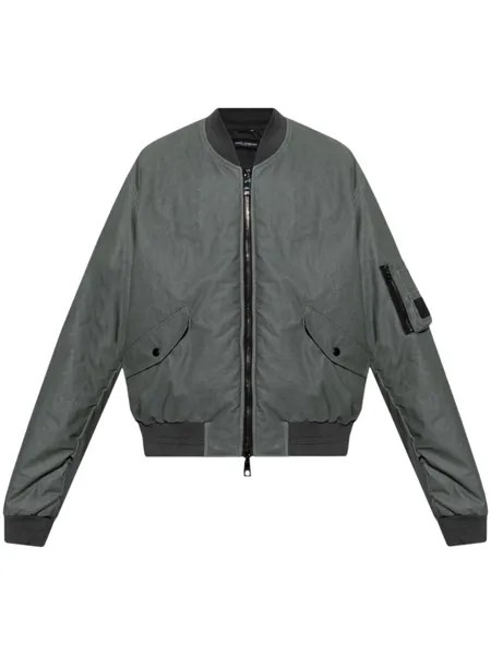 Dolce & Gabbana куртка-бомбер Classic Flight, серый