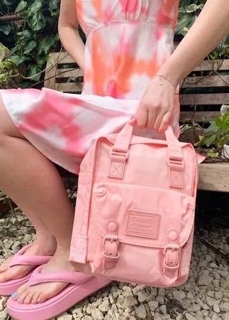 Светлый коралловый мини-рюкзак Doughnut Macaroon-Розовый цвет