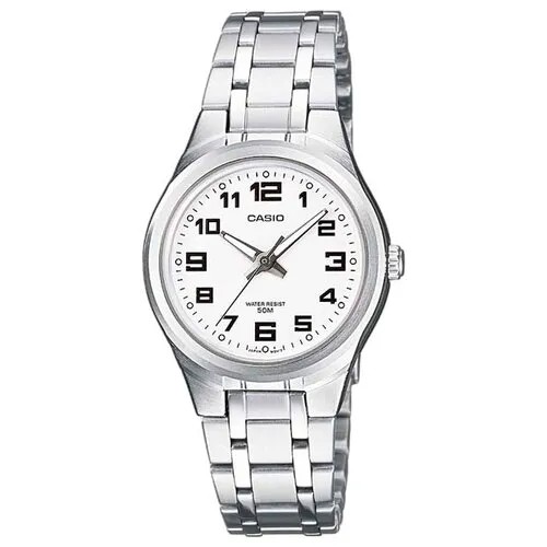 Наручные часы CASIO Collection Women LTP-1310PD-7B, белый, серебряный