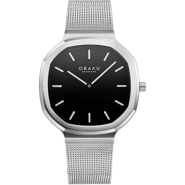 Наручные часы женские Obaku V253LXCBMC серебристые
