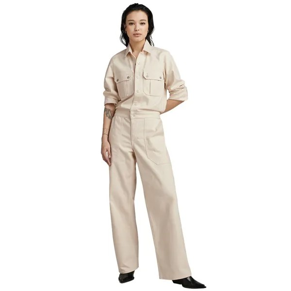 Комбинезон G-Star Utility Jumpsuit, бежевый