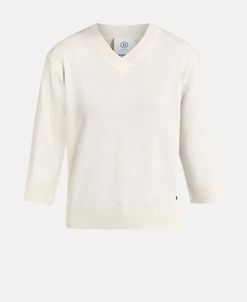 Кашемировый пуловер Bogner, цвет Wool White