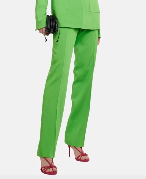 Повседневные брюки Victoria Beckham, зеленый