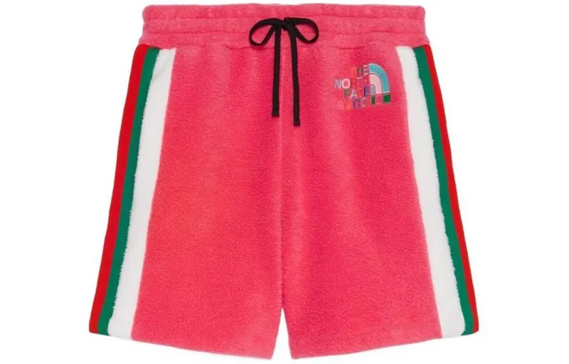 Повседневные шорты North Face X женские красные Gucci
