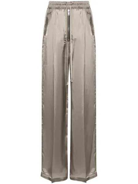 Rick Owens брюки Geth Belas, серый