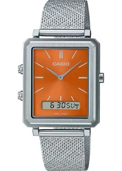 Японские наручные  мужские часы Casio MTP-B205M-5E. Коллекция Ana-Digi