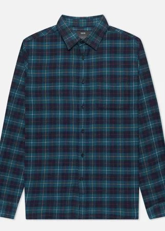 Мужская рубашка Edwin Don Garment Washed, цвет зелёный, размер L