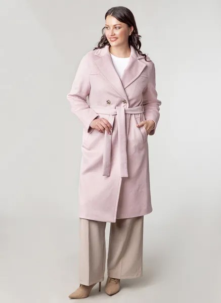 Пальто женское GallaLady 63255 розовое 42 RU