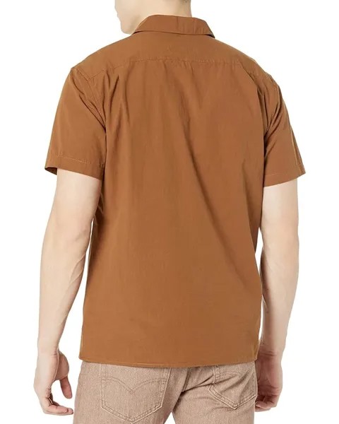 Рубашка Rhythm Essential Short Sleeve Shirt, цвет Cedar