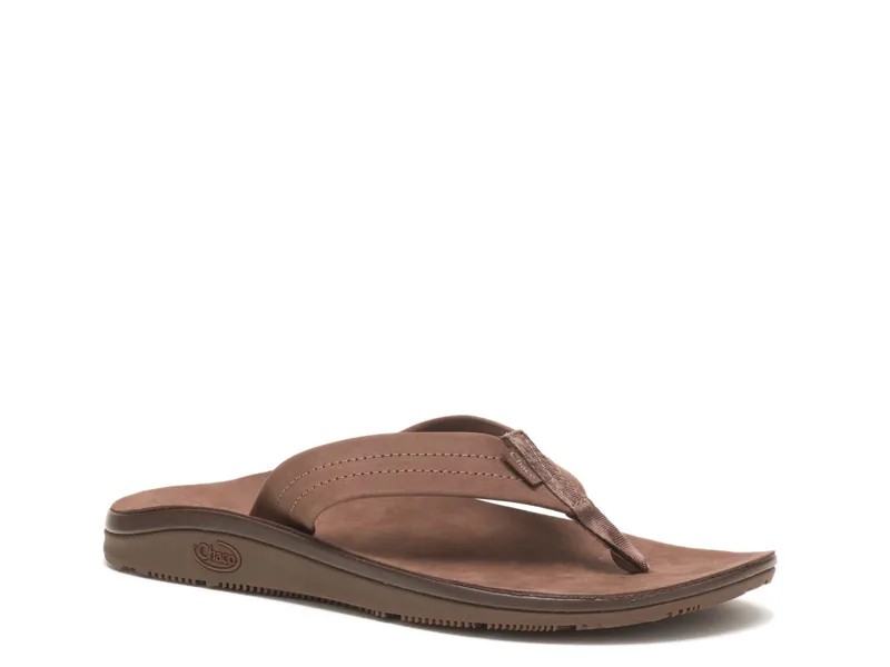 Сланцы Chaco Classic Leather, темно-коричневый