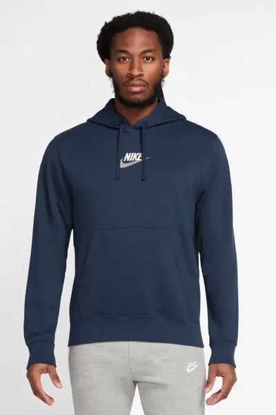 Толстовка Club Fleece+ с капюшоном Nike, синий