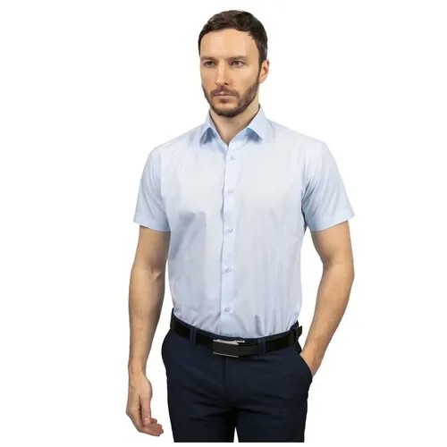 Рубашка GroStyle, размер 44/188, голубой