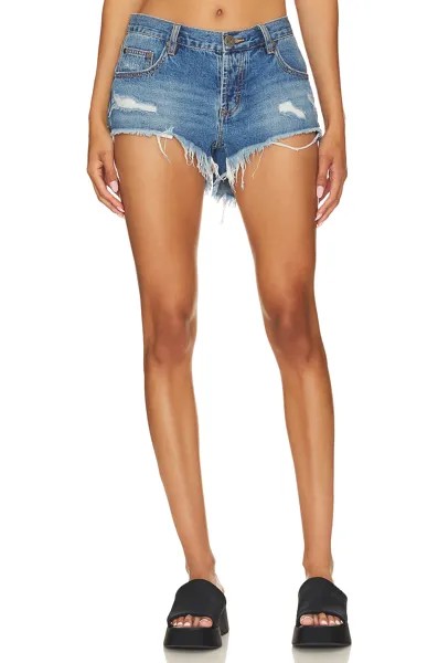 Шорты One Teaspoon Bonitas Low Waist Denim Short, цвет Bay Blue