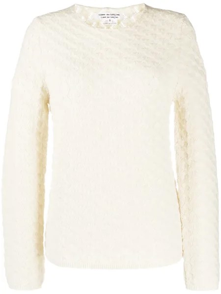 Comme Des Garçons Comme Des Garçons джемпер фактурной вязки