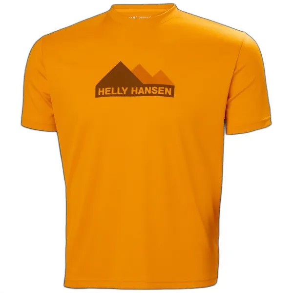 Футболка Helly Hansen HH Tech Graphic, оранжевый