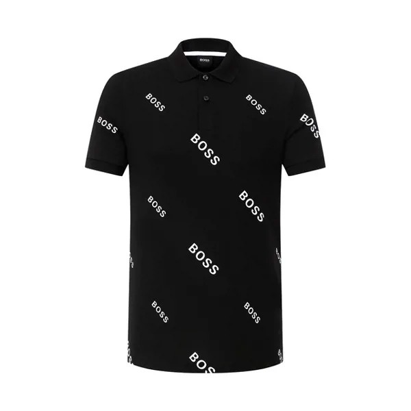 Хлопковое поло BOSS