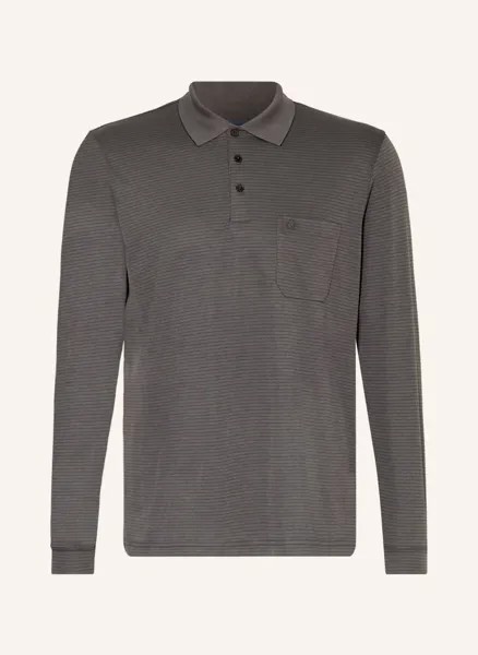 Рубашка поло RAGMAN Jersey Regular Fit, серо-коричневый