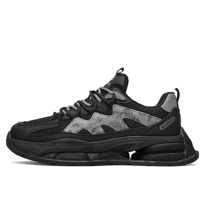 Кроссовки WARRIOR Chunky Sneakers Unisex, черный/серый