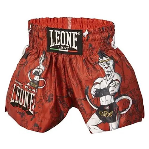 Детские шорты для тайского бокса Leone 1947 Ramon Jr Thai Shorts ABJ01 Red (XL)