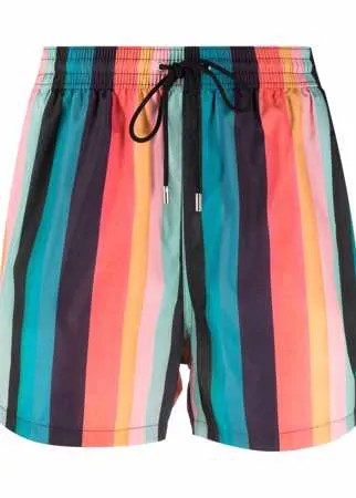 PAUL SMITH плавки-шорты в полоску