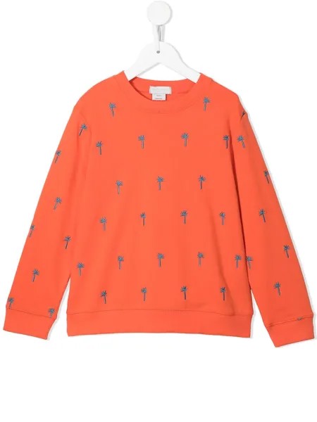 Stella McCartney Kids толстовка с вышивкой