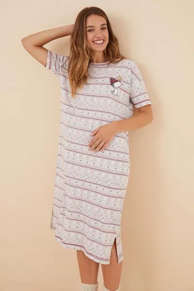 Шерстяная ночная рубашка Snoopy women'secret, мультиколор