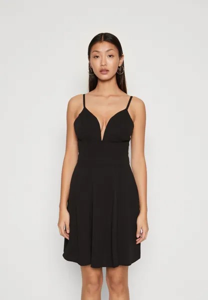 Платье из джерси Vincent Skater Dress WAL G., черный