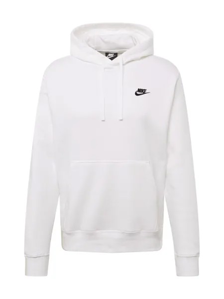 Спортивная толстовка стандартного кроя Nike Sportswear Club Fleece, белый