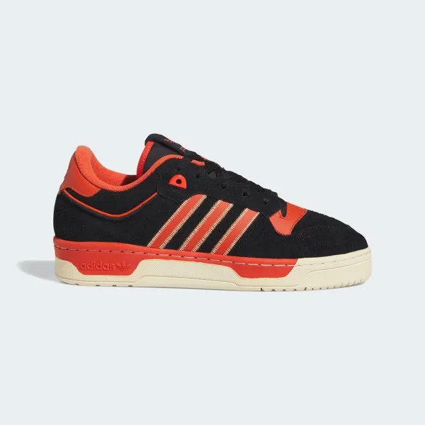Соперничество 86 Полуботинки Adidas, цвет Core Black/Preloved Red/Easy Yellow