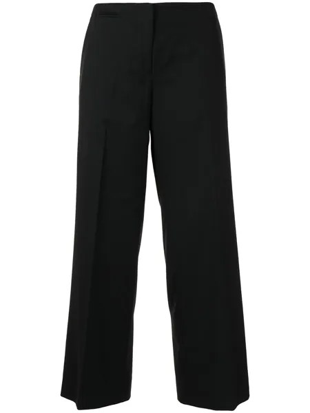 Kenzo Pre-Owned шелковые брюки строгого кроя