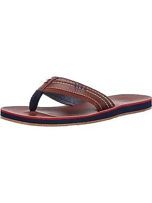 Мужские коричневые сандалии без шнуровки TOMMY HILFIGER с цветными блоками Destino, 11 м