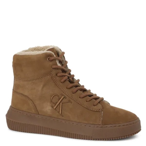 Кеды женские Calvin Klein YW0YW00458 коричневые 36 EU
