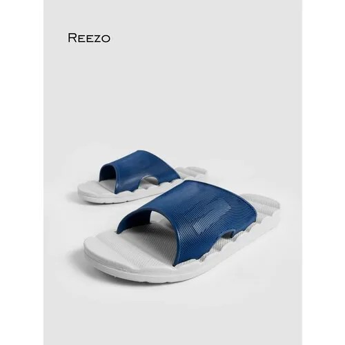 Шлепанцы Reezo, размер 40-41, серо-голубой