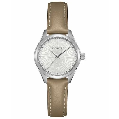 Наручные часы Hamilton Jazzmaster H32231810, коричневый, белый
