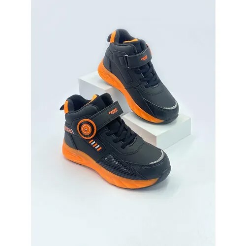 Ботинки FESS, размер 32, оранжевый, черный