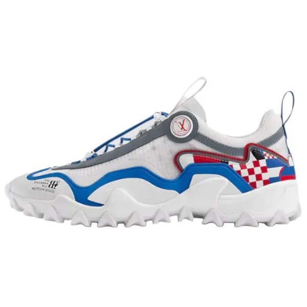 Кроссовки женские Lifestyle Low-top Blue/White Louis Vuitton