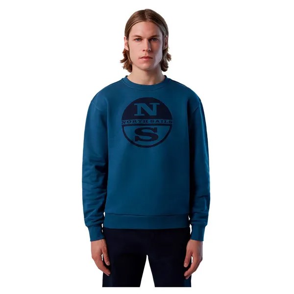 Свитер North Sails Graphic Crew Neck, синий