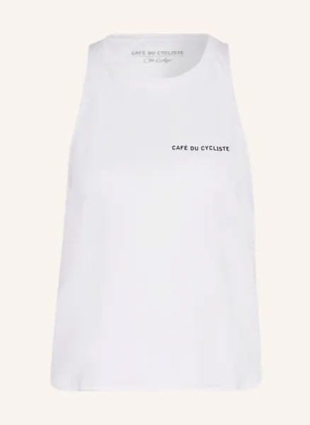 Велосипедный топ julia Café Du Cycliste, белый