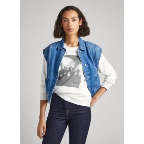 Свитшот Pepe Jeans PL581363, размер S, белый