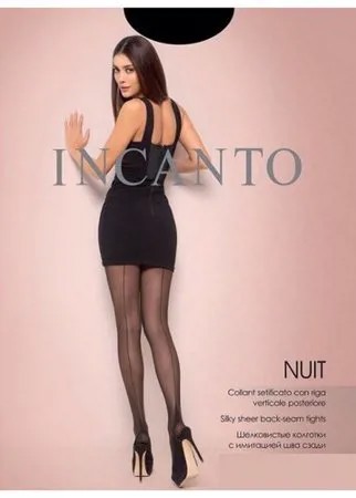 Колготки Incanto Nuit, 20 den, размер 4-L, nero (черный), 2 пары