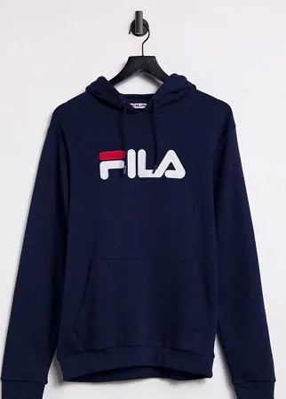 Темно-синий oversized-худи с большим логотипом на груди Fila – эксклюзивно для ASOS