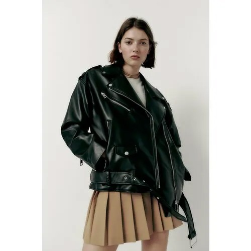 Куртка  Zara демисезонная, размер S, черный