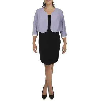 Женское фиолетовое вязаное болеро с украшением R-M Richards размера 18W BHFO 8933