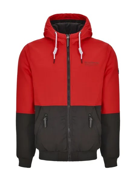 Зимняя куртка Defacto, красный/черный