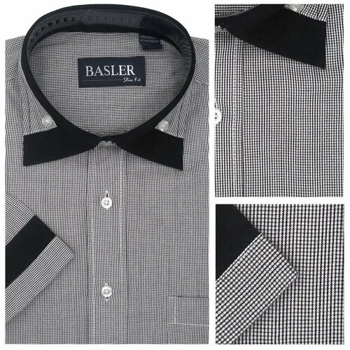 Рубашка Basler, размер 38, серый