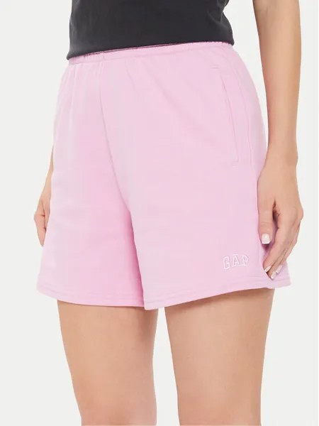 Спортивные шорты стандартного кроя Gap, розовый