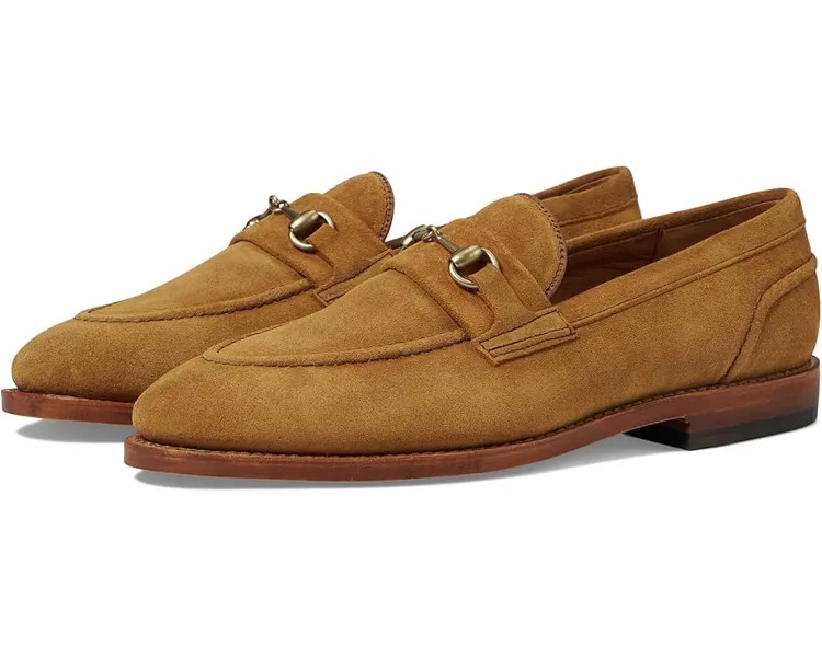 Оксфорды Allen Edmonds Randolphbit Penny Loafers, цвет Wheat Suede