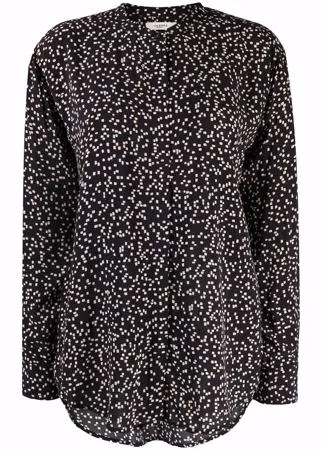 Isabel Marant Étoile рубашка с воротником-стойкой и принтом
