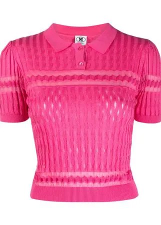 M Missoni трикотажная рубашка поло