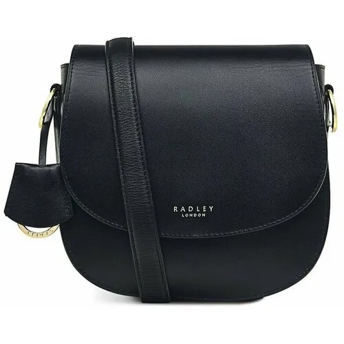 Сумка кросс-боди Radley, фактура гладкая, черный